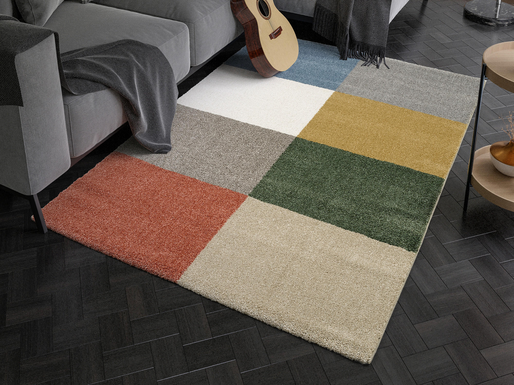 WEBTEPPICH 160/230 cm Amiata Multicolor  - Multicolor, Design, Textil (160/230cm) - Novel