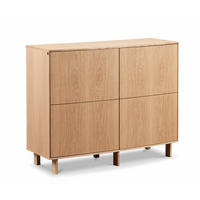SIDEBOARD  100/80/37 cm  - ekfärgad, Design, trä (100/80/37cm) - Skovby