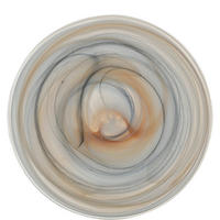 PLITKI TANJIR          27,50/2/27,50 cm   ALABASTRO   - bež/crna, Osnovno, staklo (27,50/2/27,50cm) - Leonardo