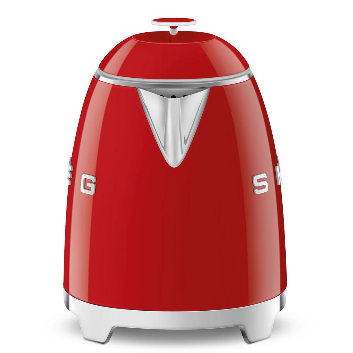 WASSERKOCHER 0,8 l  - Rot, Design, Metall (22,3/24,8/17,1cm) - SMEG