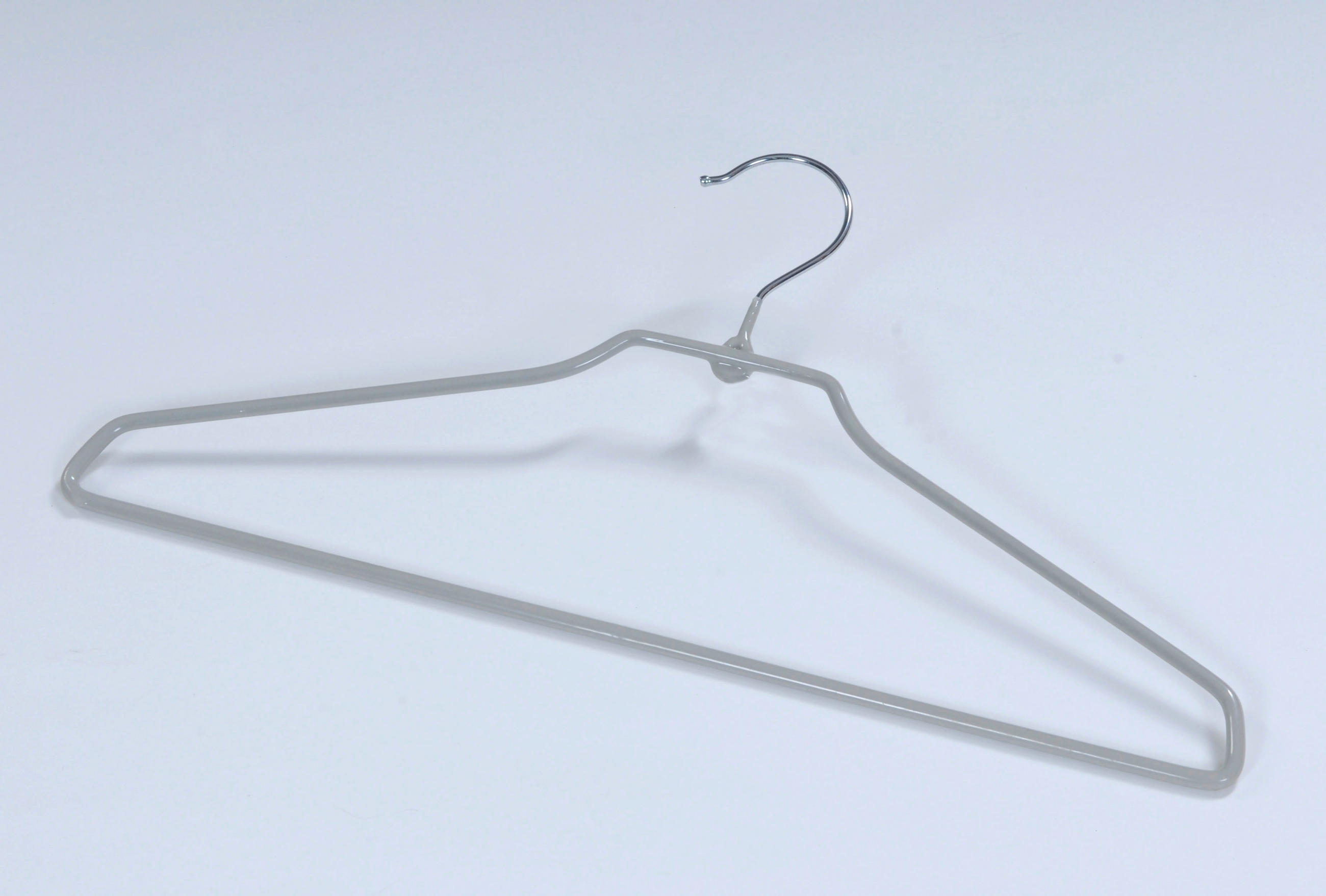 Set de umeraşe 3 bucăţi - argintiu, Basics, plastic/metal (38cm)