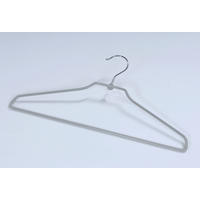 Set de umeraşe 3 bucăţi - argintiu, Basics, plastic/metal (38cm)