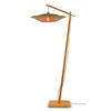 GOLVLAMPA GOOD&MOJO  80/60/176 cm    - svart/naturfärgad, Trend (80/60/176cm) - Good & Mojo