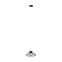 HÄNGELEUCHTE 30,5/150 cm   - Klar/Schwarz, Design, Glas/Metall (30,5/150cm) - Eglo