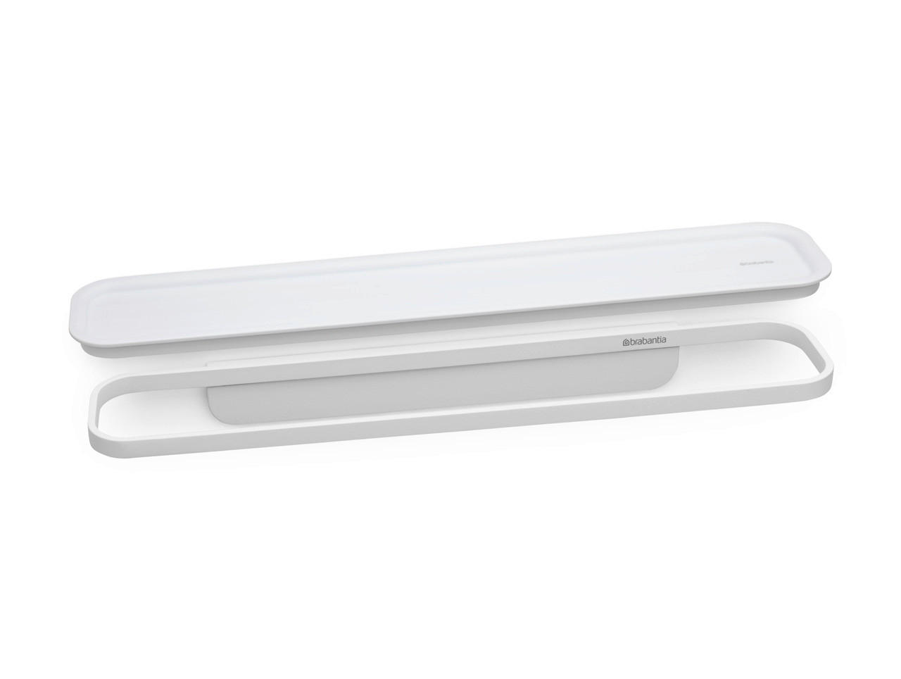 POLICA ZA KUPATILO  metal  - bela, Osnovno, metal (42.1/4.4/8.6cm) - Brabantia