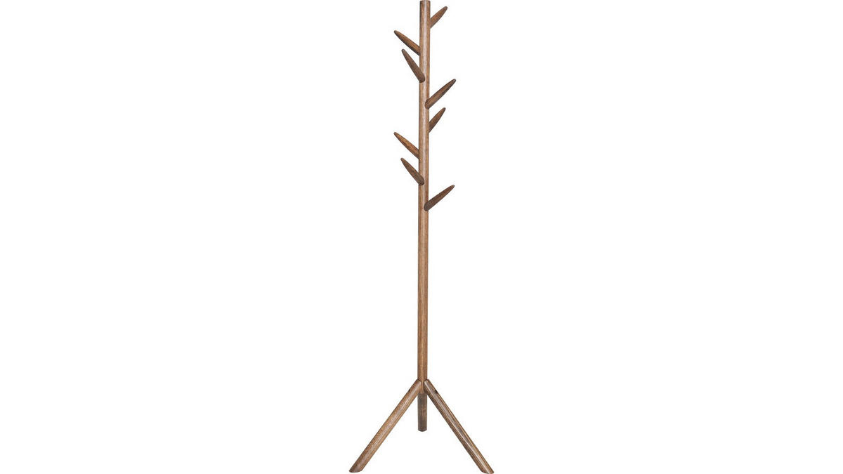 KLÄDSTÄLLNING i brun 50/164/50 cm   - brun, trä (50/164/50cm) - Best Price