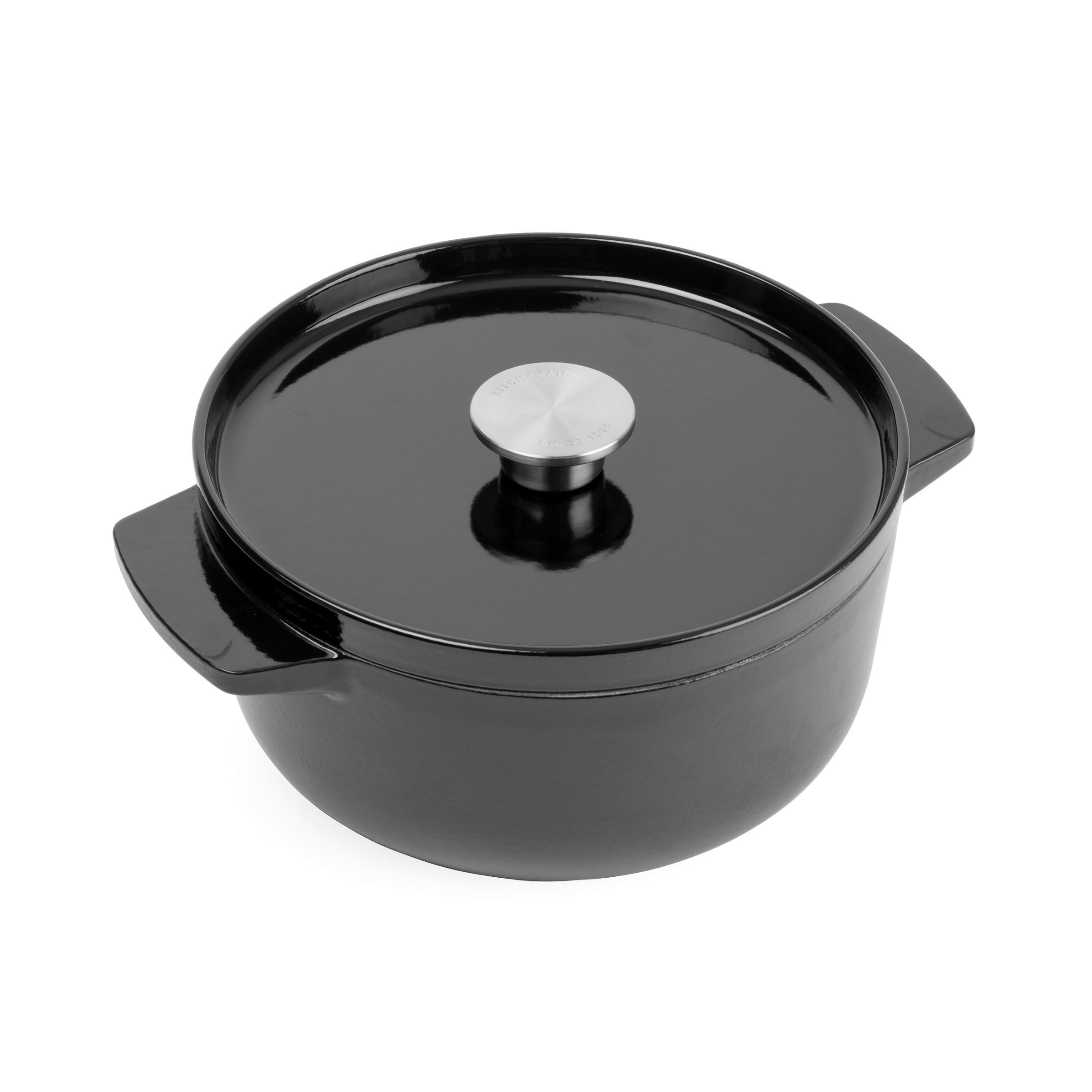 BRÄTER Cast Iron  - Creme/Schwarz, Basics, Metall (3.3l) - Kitchenaid