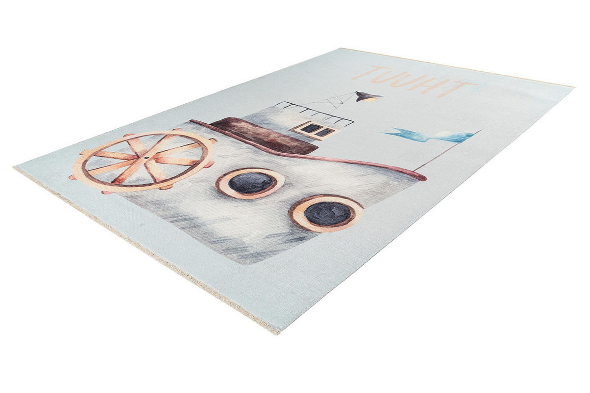COVOR PENTRU COPII - maro/alb, Trend, textil (115/170cm) - Ben'n'jen
