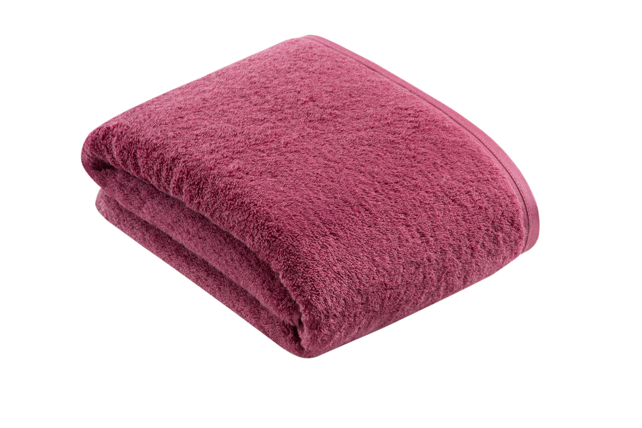 RUČNÍK DO KOUPELNY, 100/150 cm, růžová - růžová, Basics, textil (100/150cm) - Vossen