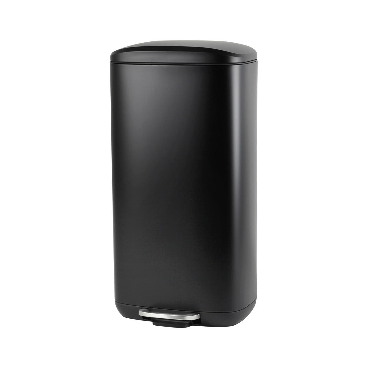 TRETEIMER 30 L  - Schwarz, Basics, Kunststoff/Metall (34,8/67,4/30,5cm) - Novel