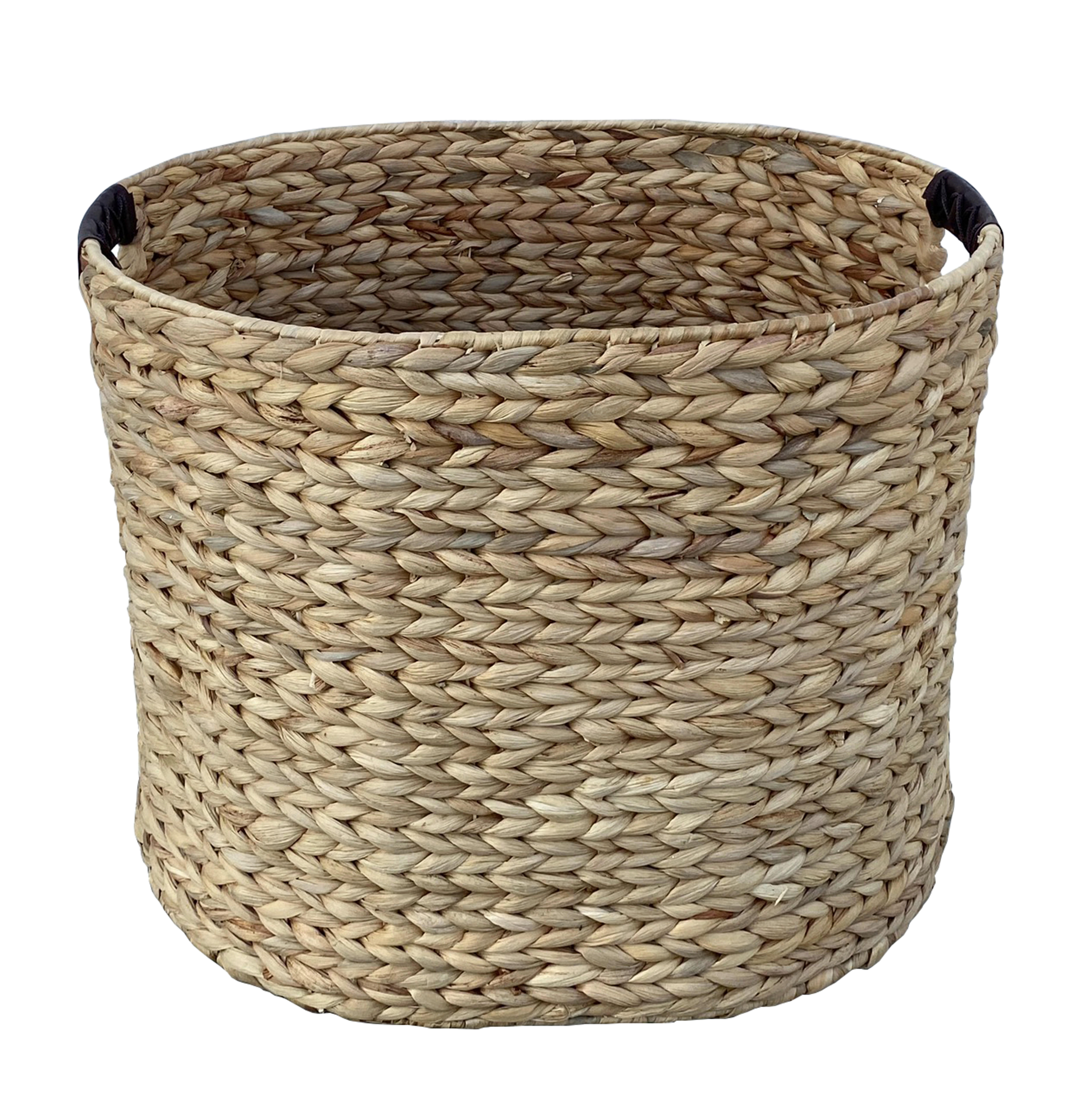 KOŠARA ZA REGAL   38/28/34 cm     - prirodne boje, Basics, koža/metal (38/28/34cm) - Landscape