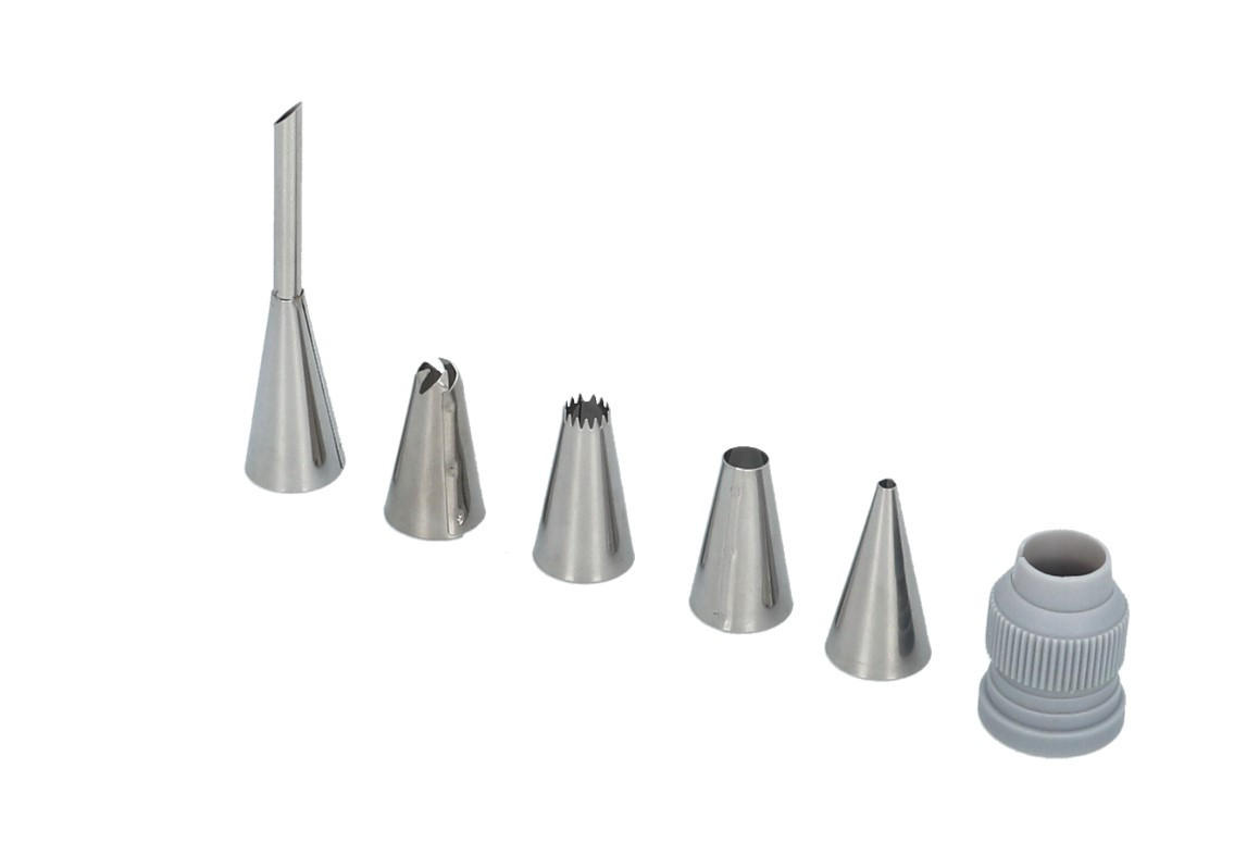 Spritspåseset 7-delar - Basics, metall/textil (0,1/40/20cm) - Birkmann