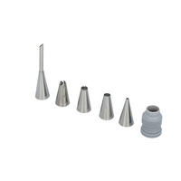 Spritspåseset 7-delar - Basics, metall/textil (0,1/40/20cm) - Birkmann