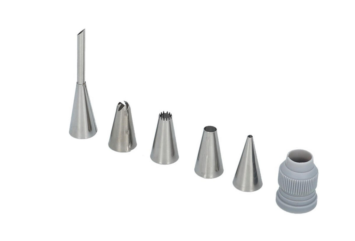 Spritspåseset 7-delar - Basics, metall/textil (0,1/40/20cm) - Birkmann