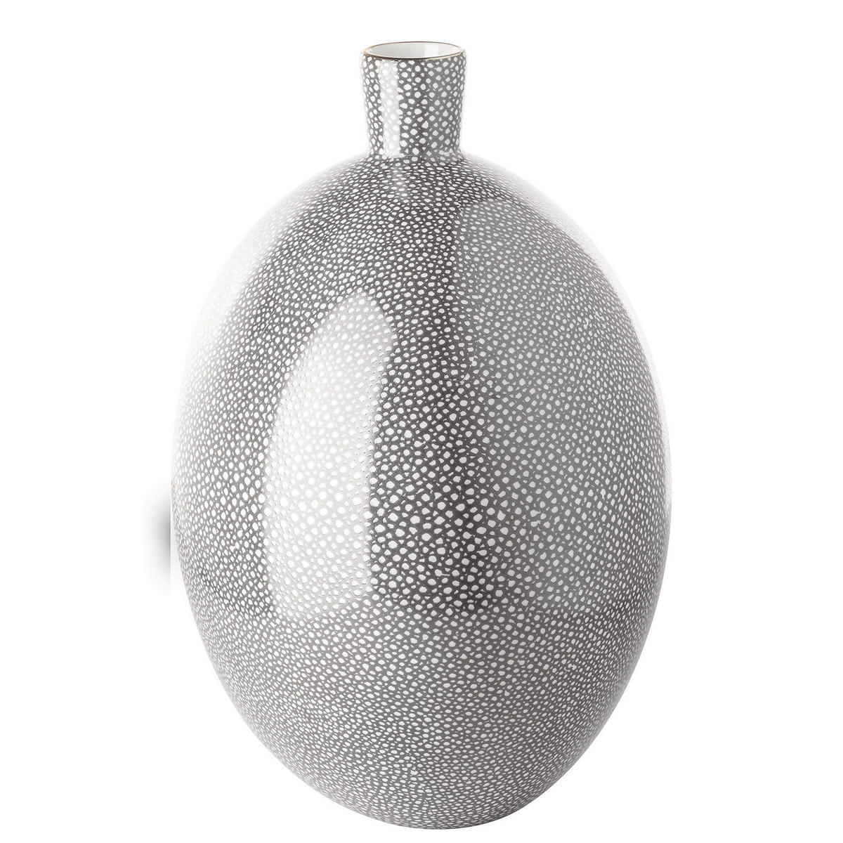 DEKOVASE  - Grau, Basics, Keramik (20/29/26cm)