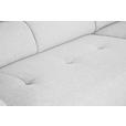 ECKSOFA Hellgrau Struktur  - Hellgrau/Schwarz, Design, Kunststoff/Textil (205/284cm) - Xora