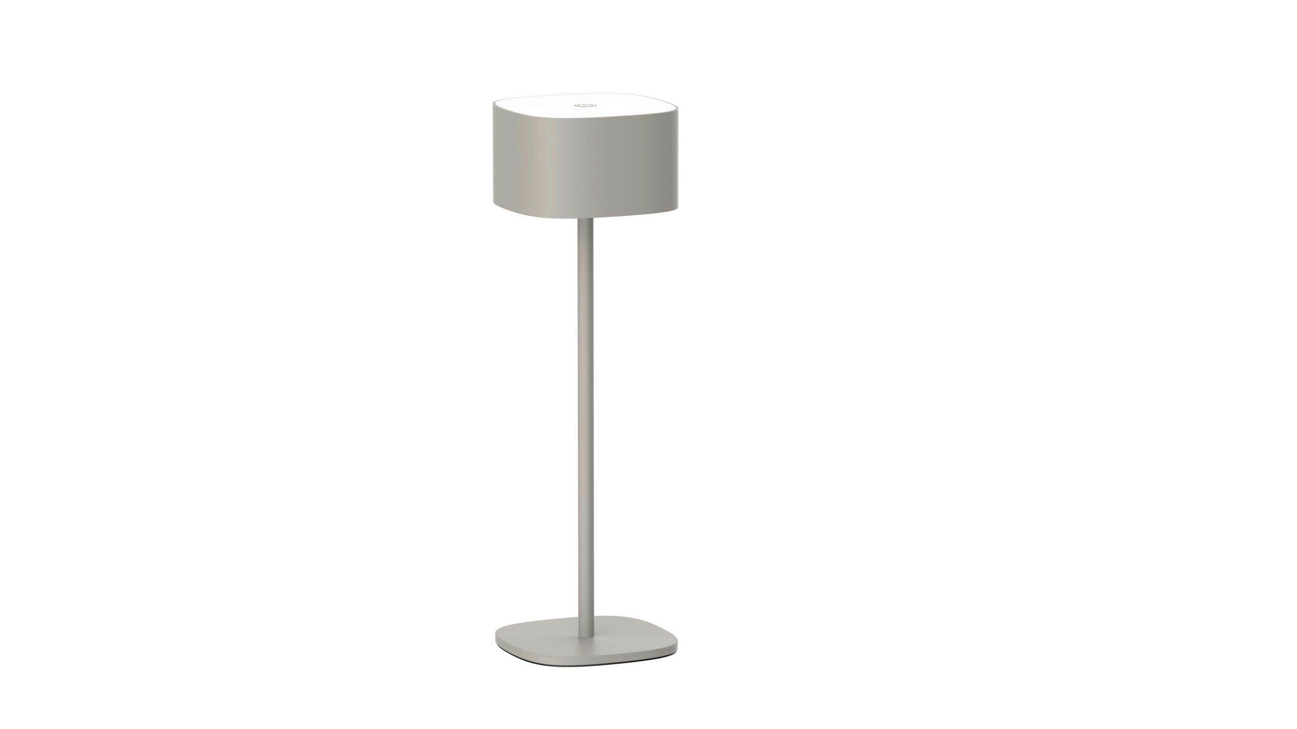 STOLNA PUNJIVA SVJETILJKA LUCY  - sivo-bež, Basics, metal (8,1/26,2cm)
