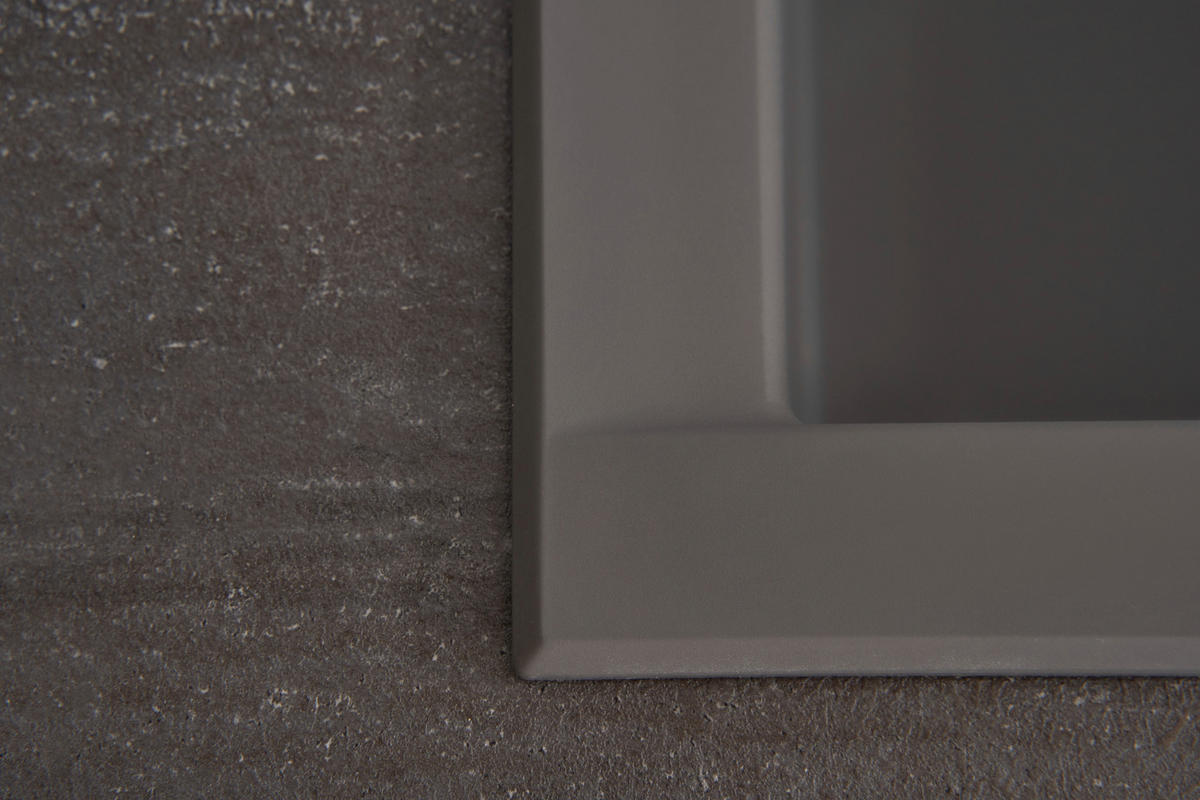 DISKHO 1712HOUSTON80X50G  - grå, Trend, glas/plast (80/21/50cm) - Respekta