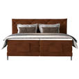 BOXSPRINGBETT 140/200 cm  in Braun  - Schwarz/Braun, KONVENTIONELL, Textil/Metall (140/200cm) - Esposa