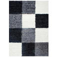 HOCHFLORTEPPICH 120/170 cm Life 1501 Grau, Schwarz, Weiß  - Schwarz/Weiß, KONVENTIONELL, Textil (120/170cm) - Novel
