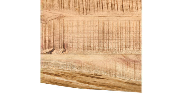 COUCHTISCH in Holz, Metall 115/70/45 cm - Schwarz/Naturfarben, Design, Holz/Metall (115/70/45cm) - Ambia Home