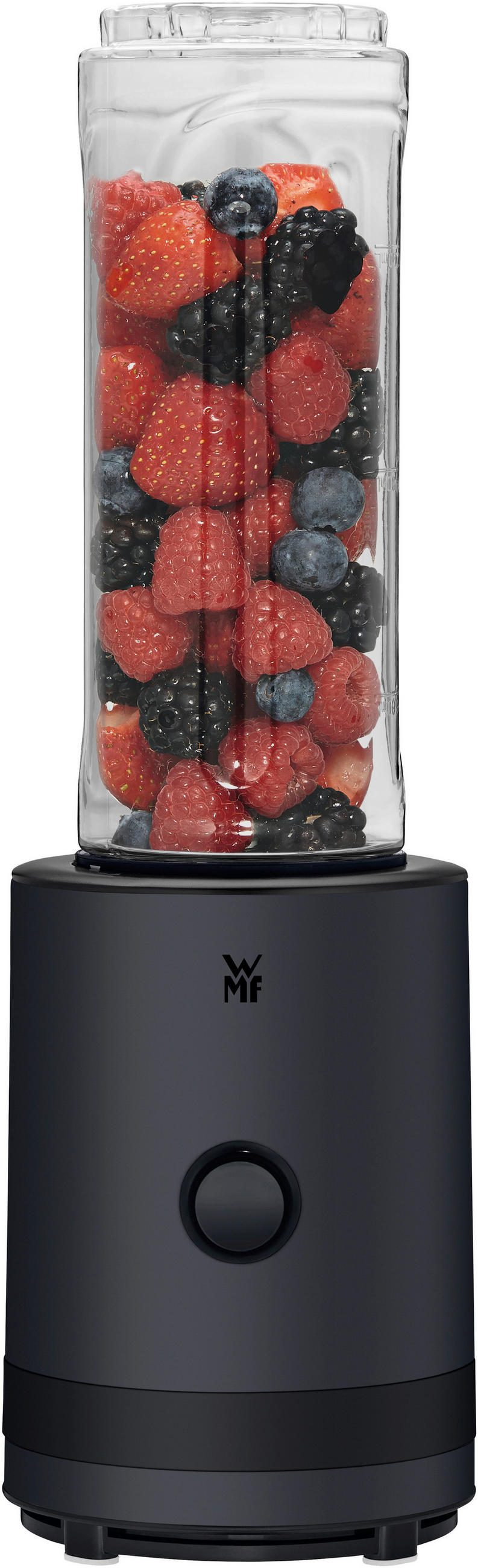 SMOOTHIE MAKER Deep Black  - Schwarz, Basics, Glas/Metall (26/13/29cm) - WMF