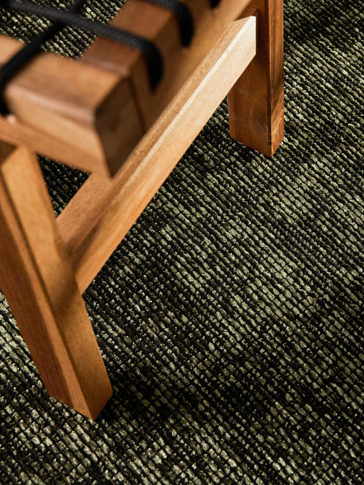 TEPPICH 80/150 cm Brilliance Grün  - Grün, KONVENTIONELL, Kunststoff/Textil (80/150cm) - Elle Decoration