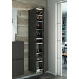 GARDEROBENSCHRANK 40/165/33 cm  - Anthrazit, Design, Holzwerkstoff (40/165/33cm) - Moderano