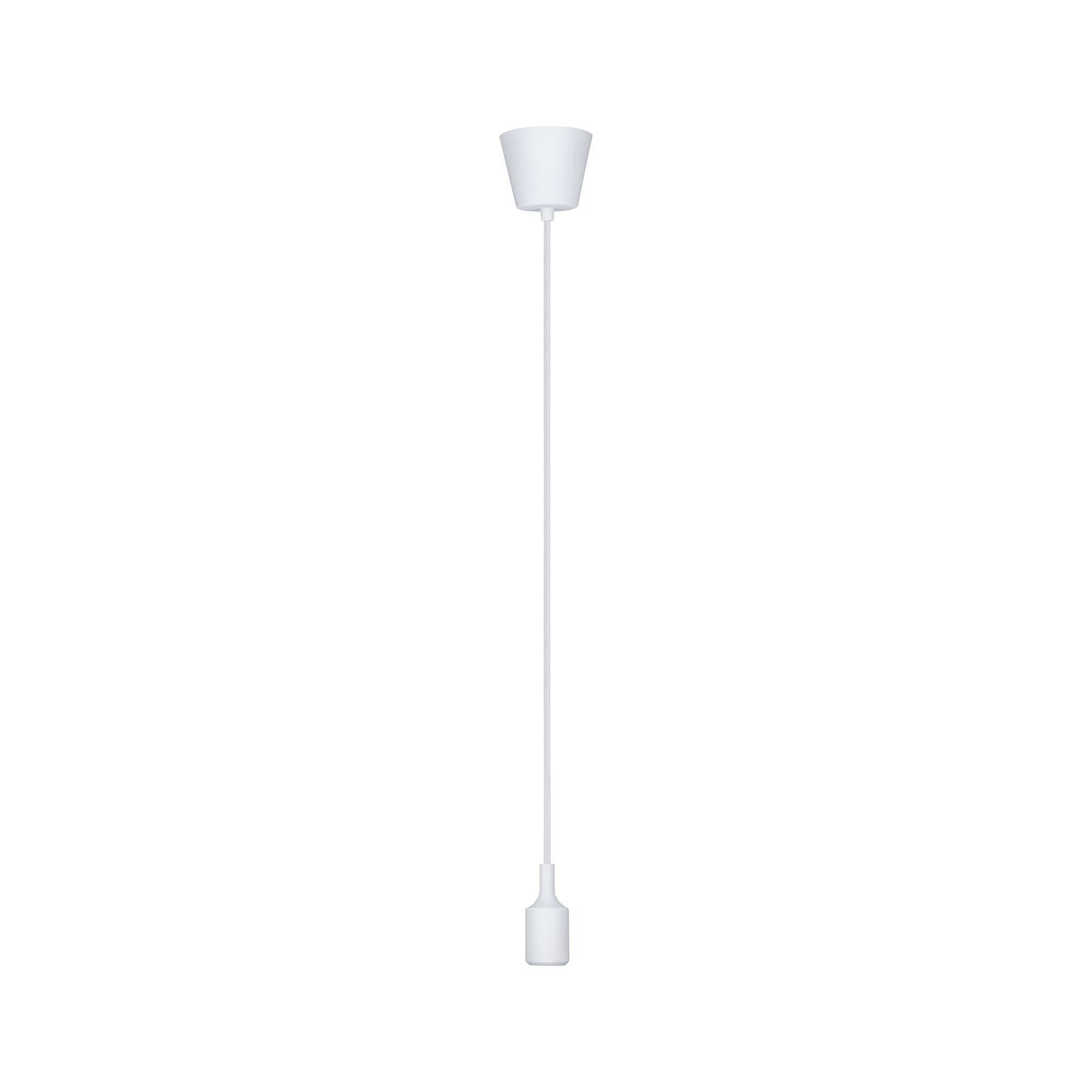 HÄNGELEUCHTE 9,2/200,0 cm   - Weiß, Basics, Kunststoff (9,2/200,0cm) - Paulmann