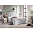 BOXSPRINGBETT 180/200 cm  in Greige  - Greige/Schwarz, KONVENTIONELL, Kunststoff/Textil (180/200cm) - Carryhome