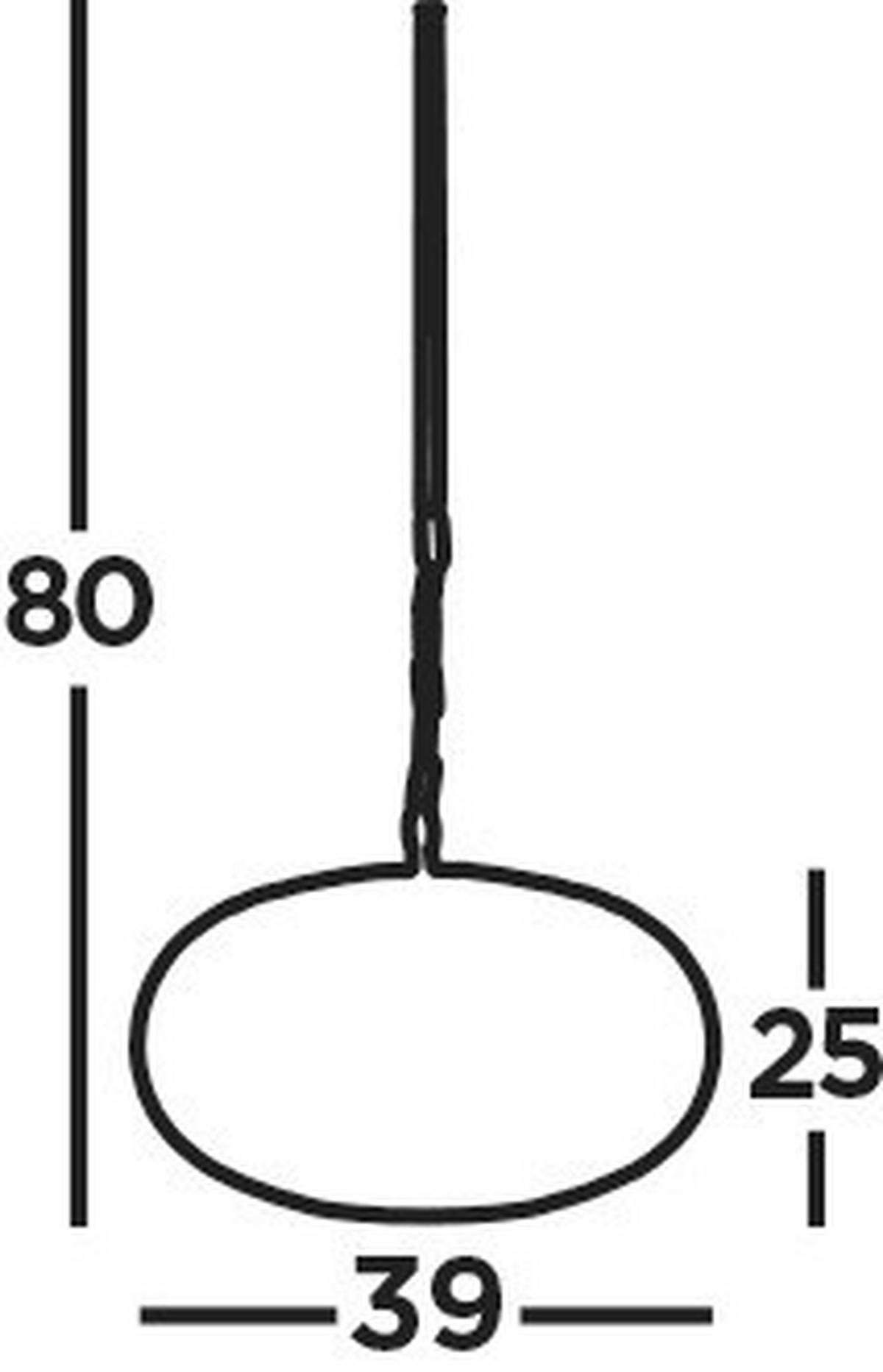 SVJETILJKA VISEĆA  39/80 cm      Fretwork  - boje nikla, Design, metal (39/80cm)
