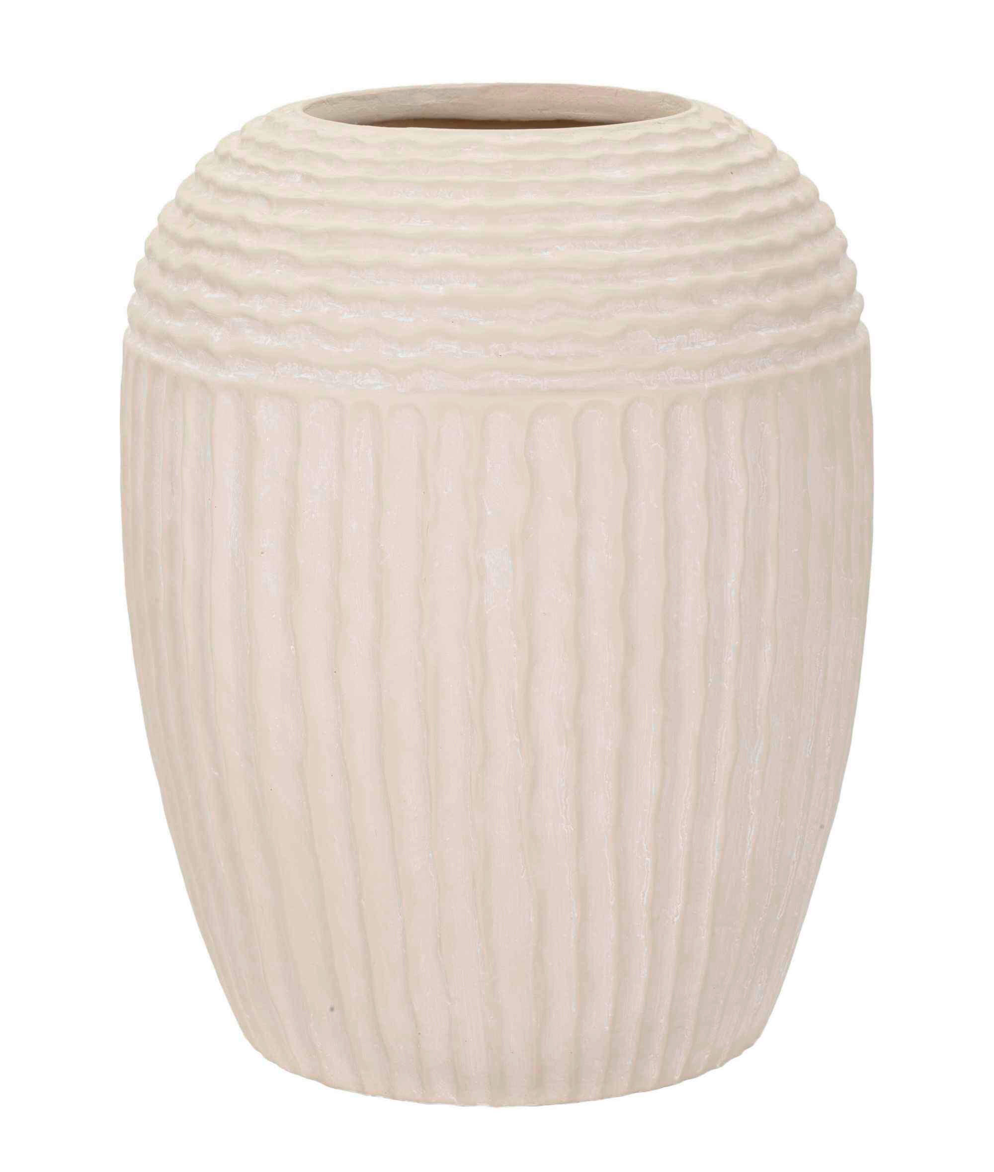 Vase Mist Pot Creme B: 30 Cm