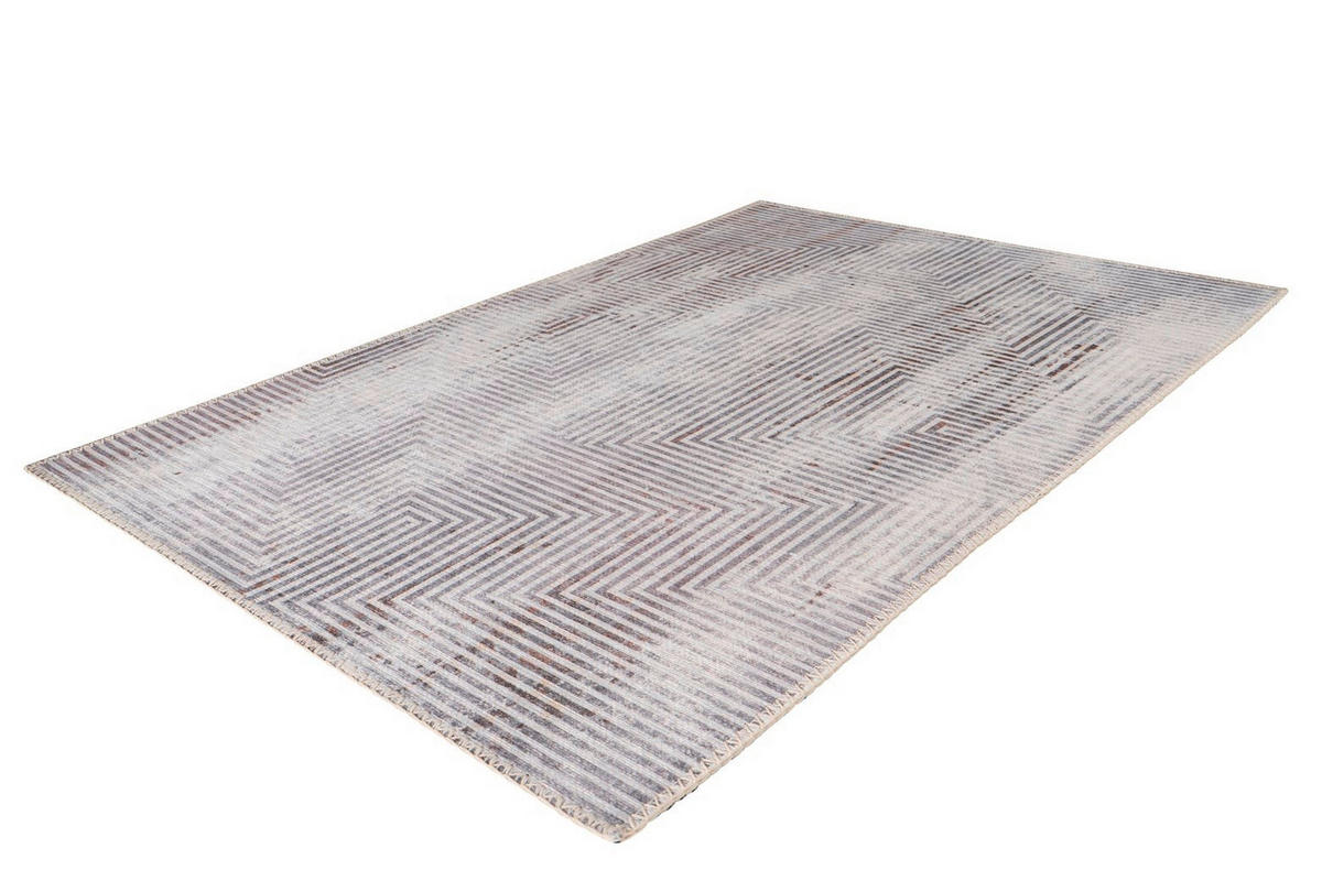 FLACHWEBETEPPICH 200/290 cm Maya 600 Grau Grau  - Grau, Basics, Textil (200/290cm) - Novel
