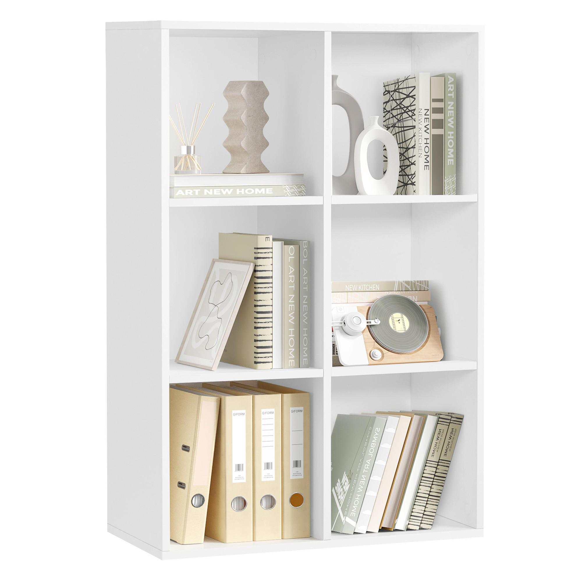 RAUMTEILER - Weiß, Trend, Holzwerkstoff (65,5/97,5/30cm) - Boxxx