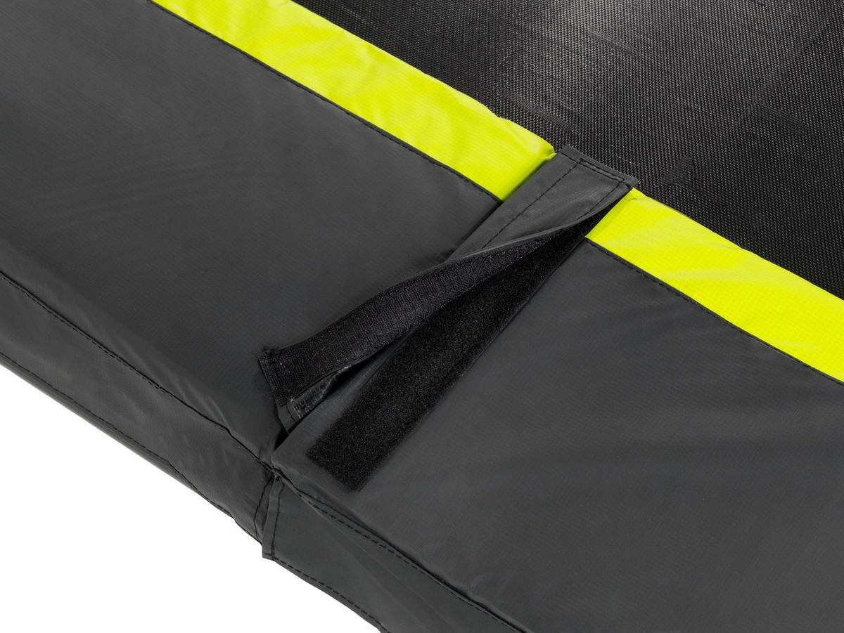 TRAMPOLIN EXIT GROUND Ø427  - Schwarz, KONVENTIONELL, Kunststoff/Metall (427/203cm) - EXIT Toys