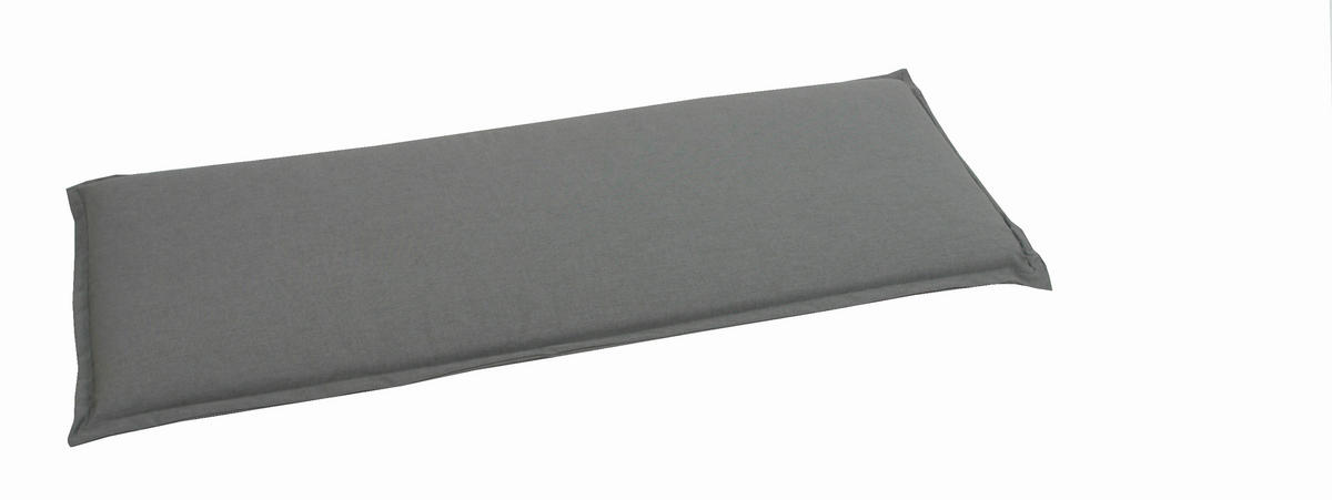 PERNĂ PENTRU BANCĂ in  uni  - antracit, Design, textil (115/6/48cm)