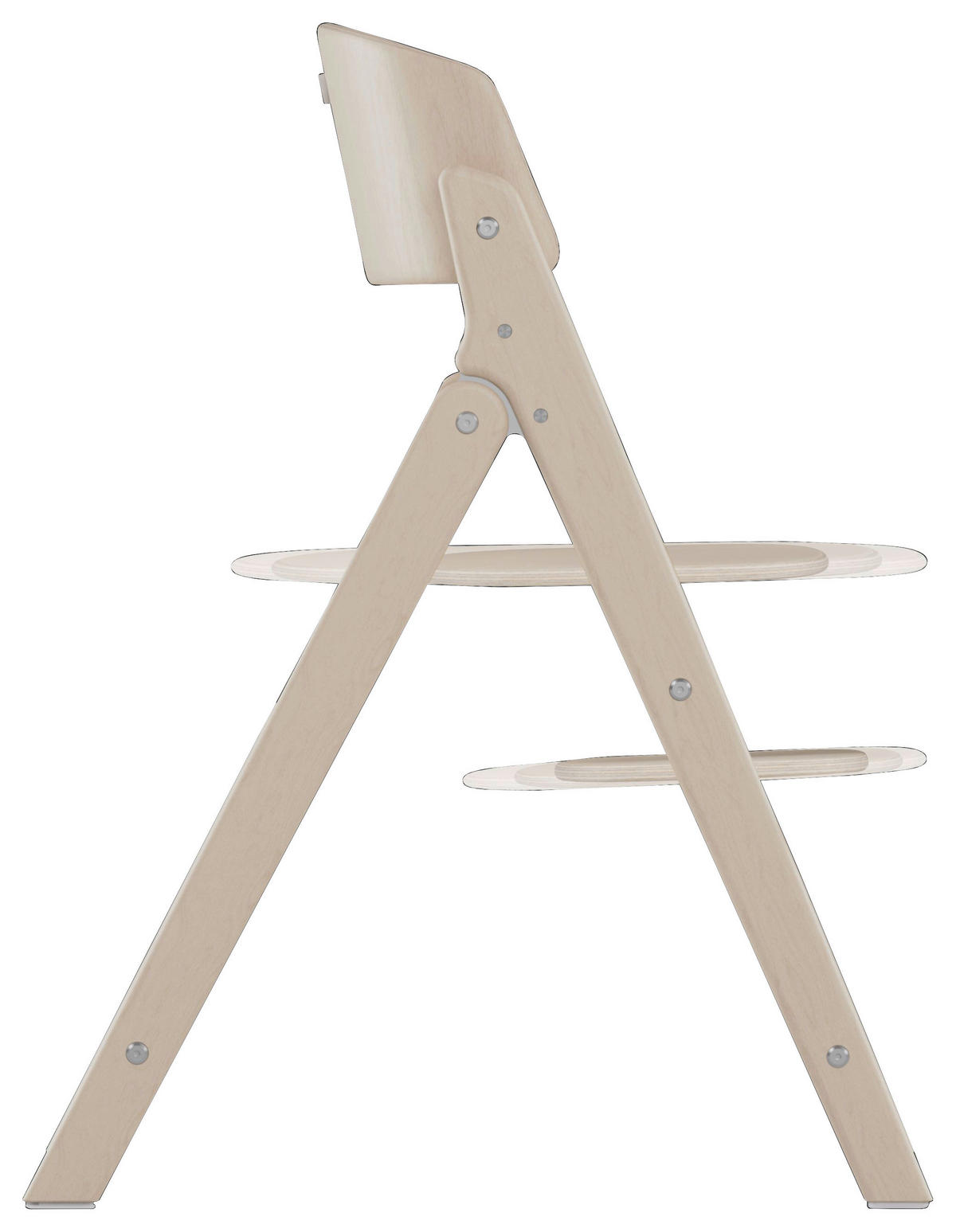HOCHSTUHL Click & Fold Naturfarben All Natural  - Naturfarben, Basics, Holz (62,6/47,3/81,5cm) - Cybex