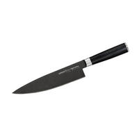 NOŽ ŠEFA KUHINJE  MO-V 34,5/5,1/2,8 cm           oplemenjeni čelik - crna, Basics, drvni materijal/metal (34,5/5,1/2,8cm) - Samura
