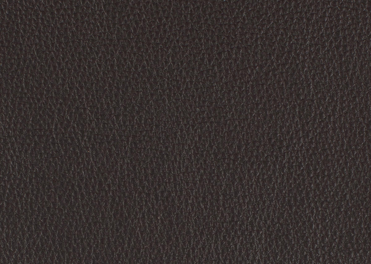 ECKSOFA in Echtleder Mokka  - Schwarz/Mokka, Design, Leder/Metall (291/176cm) - Valdera