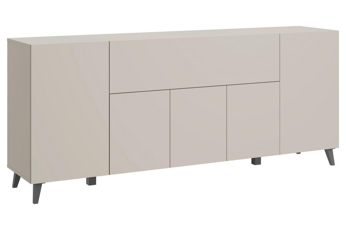 SIDEBOARD  in 180/76/37,5 cm  - Kaschmir/Beige, Design, Holzwerkstoff/Kunststoff (180/76/37,5cm) - Livetastic