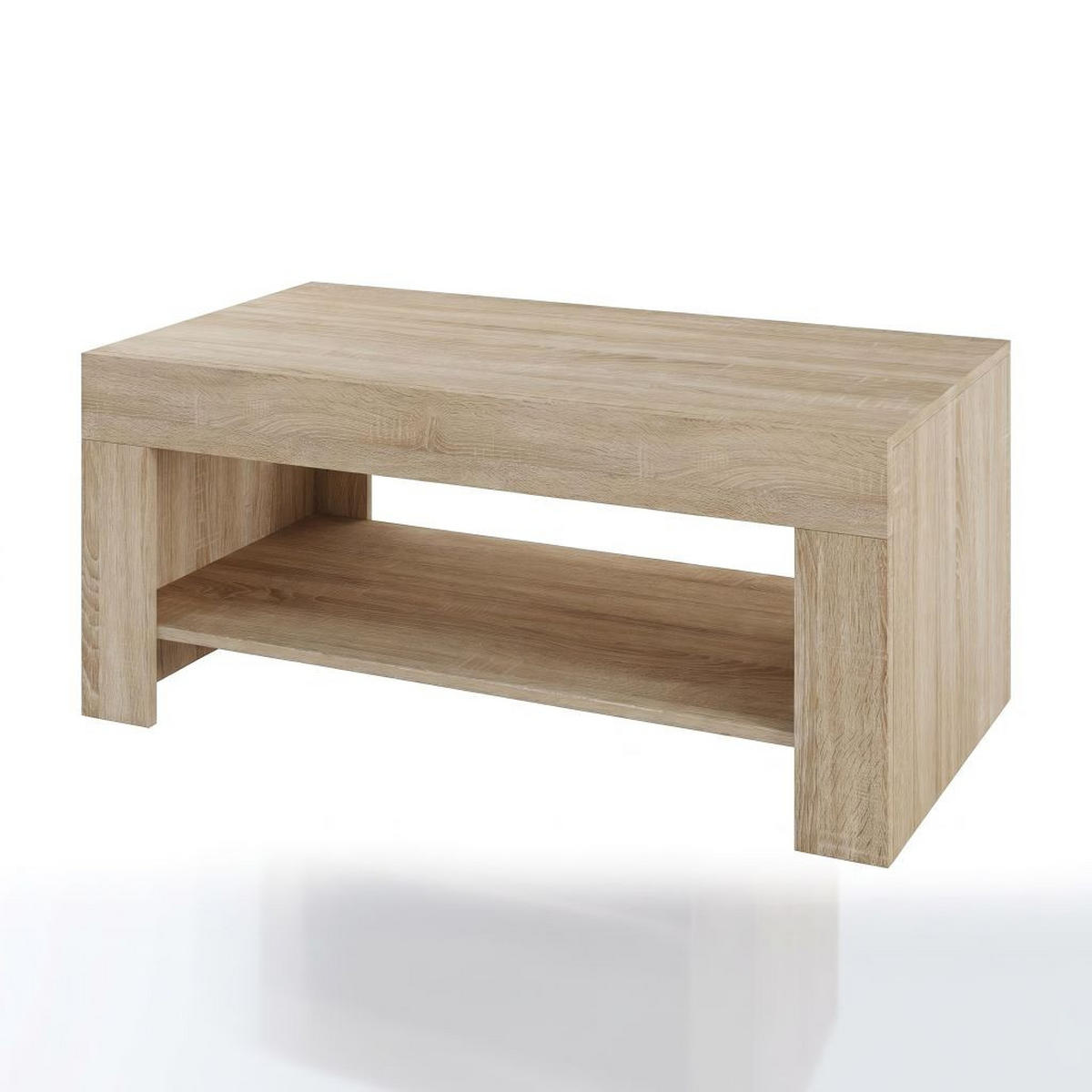 KLUB STOČIĆ 100/43/53,2 cm  crna, boja hrasta  - boja hrasta/crna, Moderno (100/43/53,2cm) - Carryhome