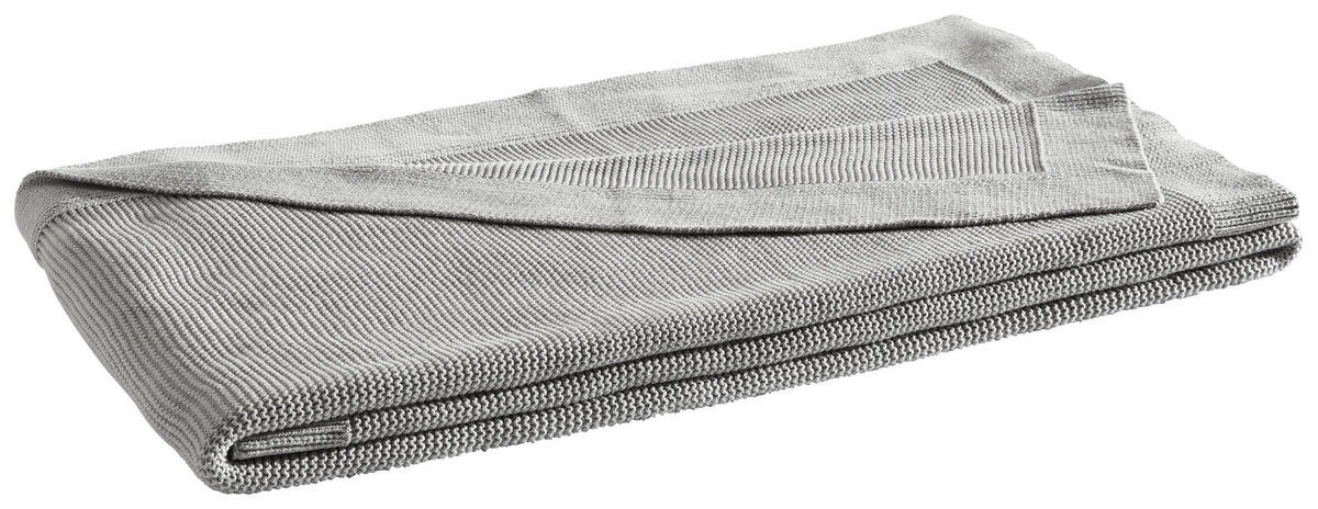 DOMÁCÍ DEKA, bavlna, 150/200 cm - šedá, Basics, textil (150/200cm) - Dieter Knoll