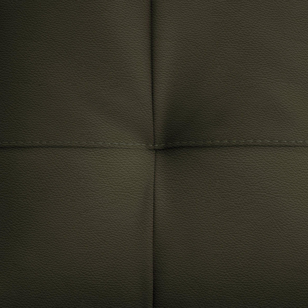 ECKSOFA in Echtleder Olivgrün  313/165 cm  - Beige/Schwarz, Design, Leder/Metall (313/165cm) - Belluti