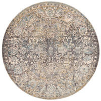 VINTAGE-TEPPICH 200 cm TABRIZ  - Blau/Grau, Lifestyle, Kunststoff/Textil (200cm) - Dieter Knoll