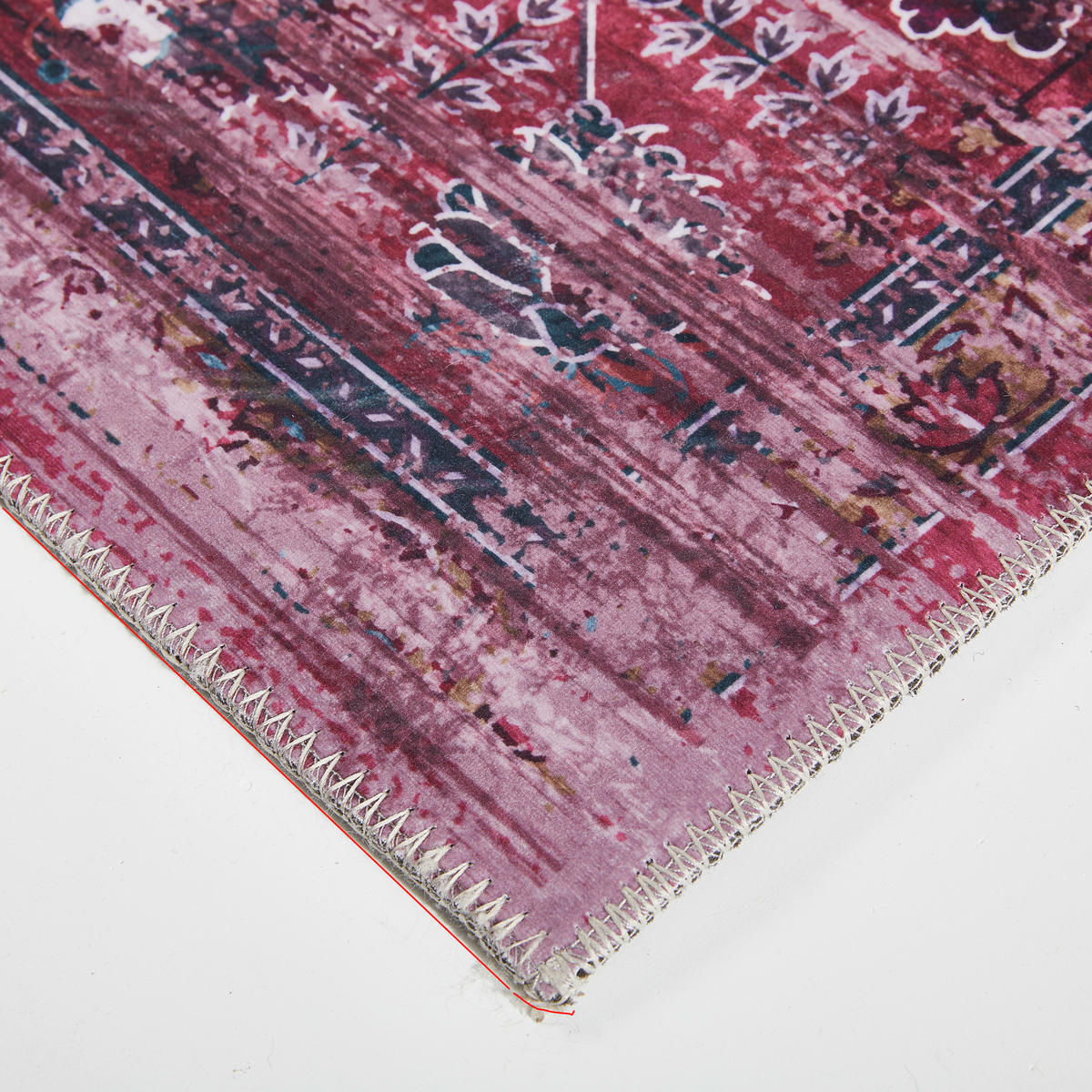 VINTAGE-TEPPICH 130/200 cm Bordeaux  - Bordeaux, Trend, Textil (130/200cm) - Novel