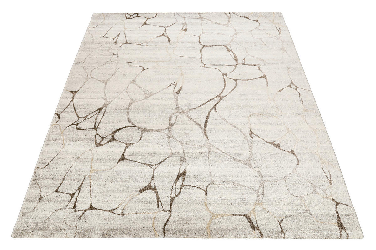 WEBTEPPICH 80/150 cm Solo Fields Taupe, Beige  - Taupe/Beige, Design, Textil (80/150cm) - WECON HOME