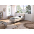 BETT 90/200 cm  in Champagner  - Champagner, Design, Holzwerkstoff/Textil (90/200cm) - Carryhome