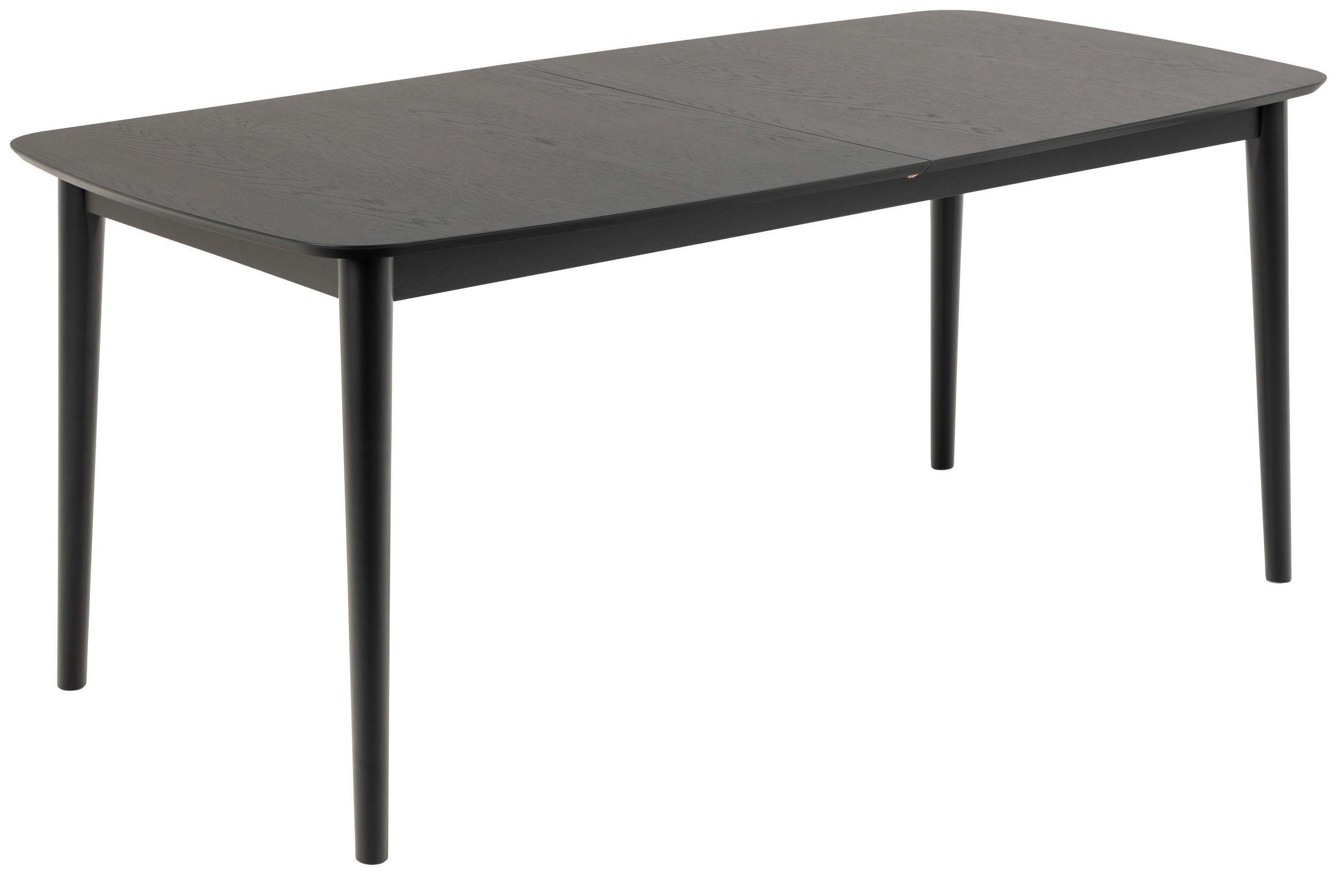 Mid.you Esstisch Schwarz 90x75x180-219 cm