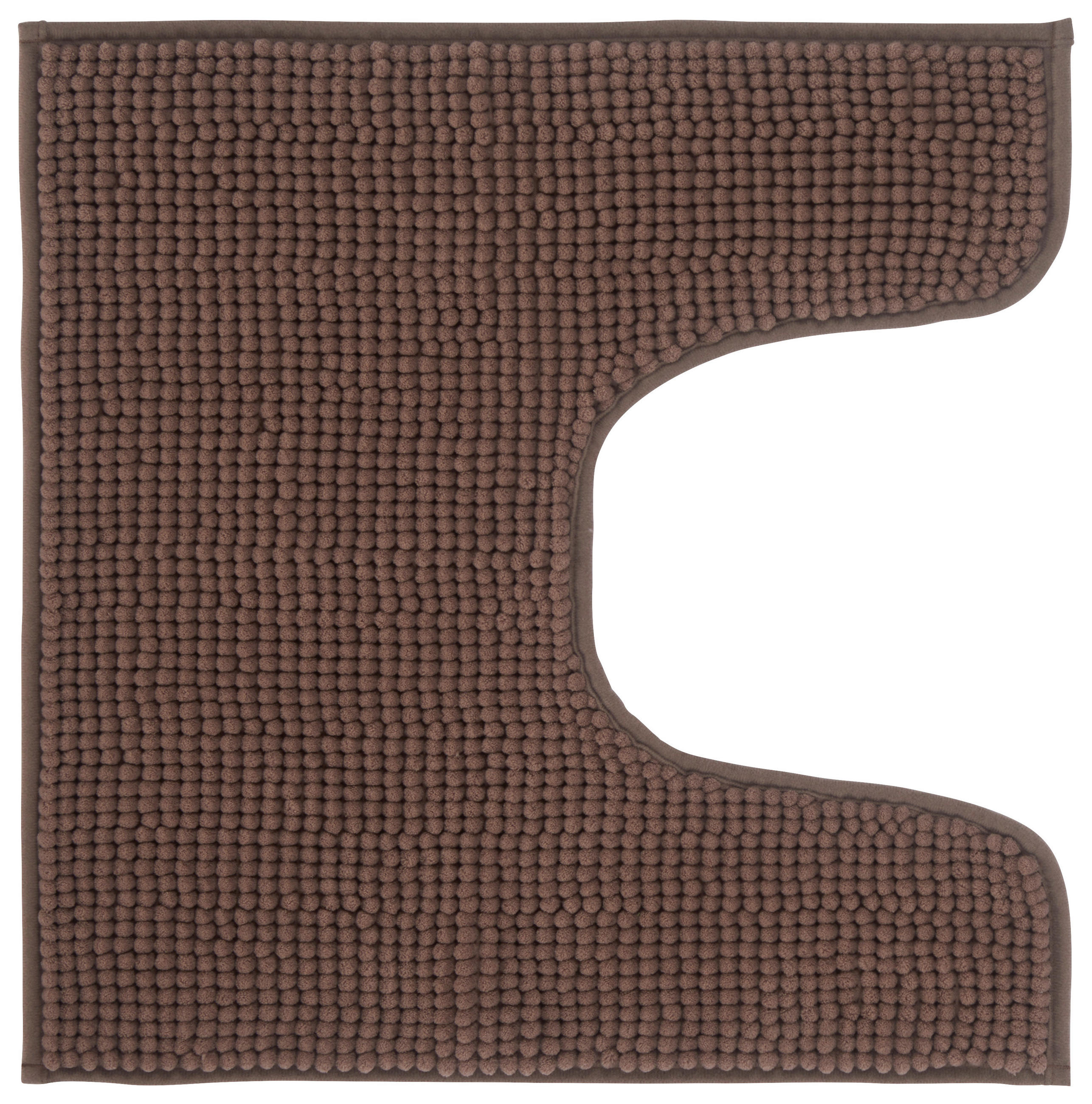 COVORAȘ DE BAIE  50/50 cm  taupe   - taupe, Basics, textil (50/50cm) - Esposa