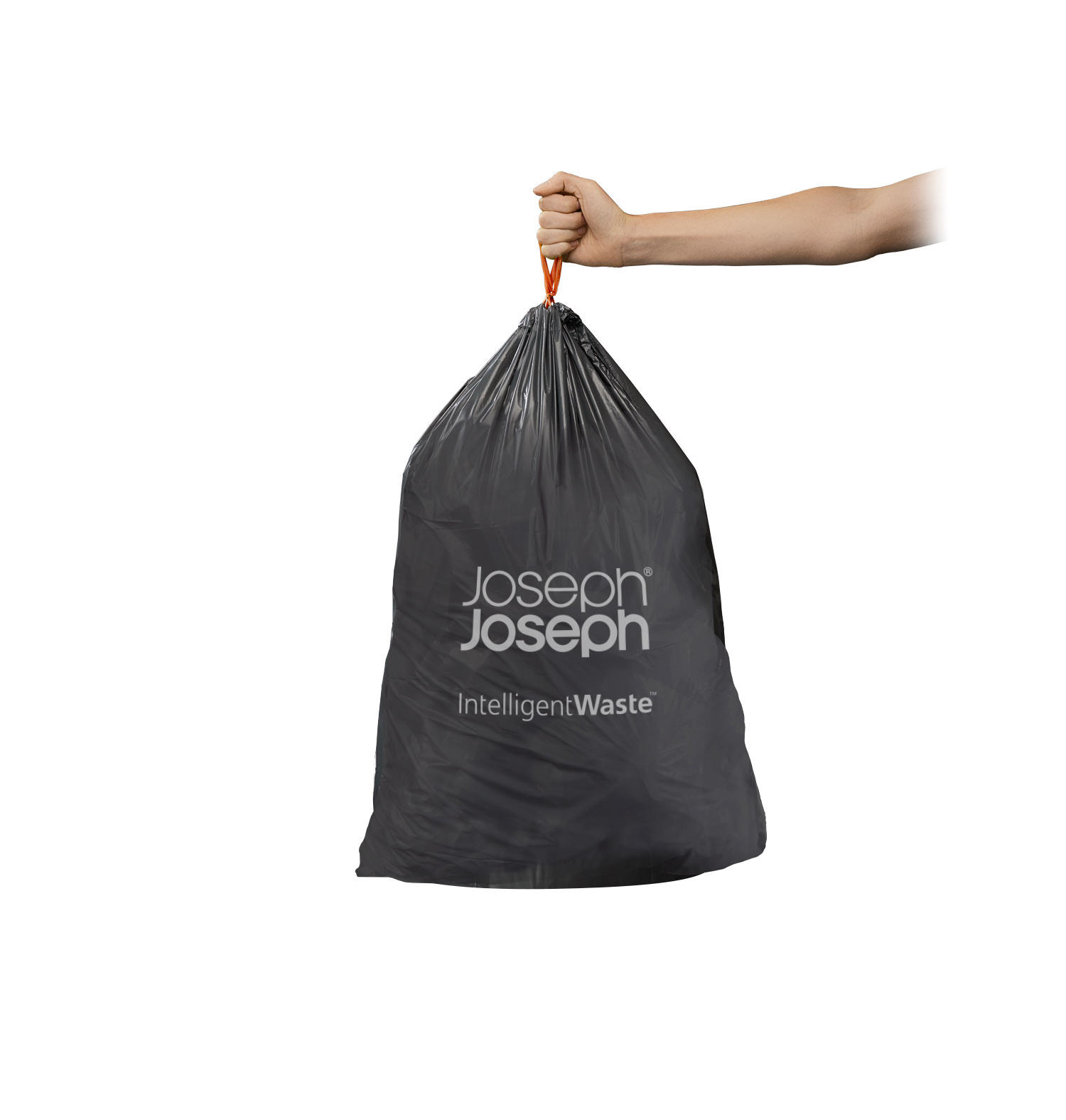 VREČA ZA SMETI - črna, Basics, umetna masa (49/47,5/0,0028cm) - Joseph Joseph